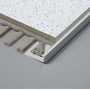 Profilé de finition droit en aluminium